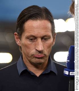 FUSSBALL CHAMPIONS LEAGUE SAISON 2015 2016 QUALIFIKATION Lazio Rom - Bayer 04 Leverkusen 18.08.2015 Trainer Roger Schmidt (Bayer 04 Leverkusen) 
