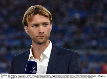 FUSSBALL CHAMPIONS LEAGUE SAISON 2015 2016 QUALIFIKATION Lazio Rom - Bayer 04 Leverkusen 18.08.2015 TV Experte Simon Rolfes 