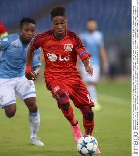 FUSSBALL CHAMPIONS LEAGUE SAISON 2015 2016 QUALIFIKATION Lazio Rom - Bayer 04 Leverkusen 18.08.2015 Wendell (Bayer 04 Leverkusen) 