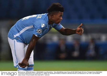 Keita BALDE Diao Lazio Roma 18-08-2015 Stadio Olimpico, Football Calcio 2015 2016 Champions League Preliminary Lazio Rom vs. Bayer 04 Leverkusen andreaxstaccioli