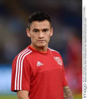 Fussball International Champions League Saison 2015 2016 Qualifikation 18.08.2015 Lazio Rom - Bayer 04 Leverkusen Charles Aranguiz (Bayer 04 Leverkusen) 