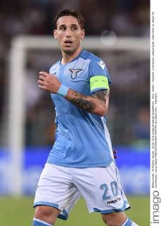 Rom, Italien - Fussball, Champions League Quali, Lazio Rom vs. Bayer 04 Leverkusen: Lucas Biglia 