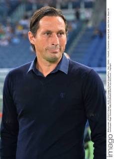 Rom, Italien - Fussball, Champions League Quali, Lazio Rom vs. Bayer 04 Leverkusen: Roger Schmidt 