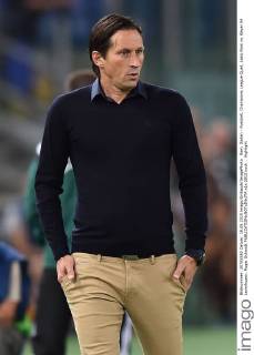 Rom, Italien - Fussball, Champions League Quali, Lazio Rom vs. Bayer 04 Leverkusen: Roger Schmidt 