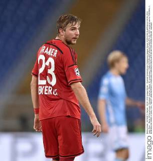 Fussball International Champions League Saison 2015 2016 Qualifikation 18.08.2015 Lazio Rom - Bayer 04 Leverkusen Christoph Kramer (Bayer 04 Leverkusen) 