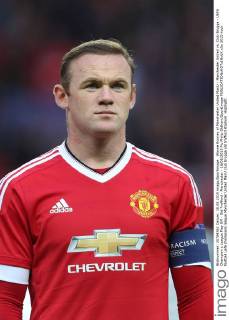 Wayne Rooney of Manchester United ManU - Manchester United vs. Club Brugge - UEFA Champion s League Play Off - Old Trafford - Manchester - 18 08 2015 Pic Philip Oldham SportImage EDITORIAL USE ONLY. No use with unauthorised audio, video, data, fixture lists, club league logos or live services. Online in-match use limited to 120 images, no video emulation. No use in betting, games or single club league player publications.