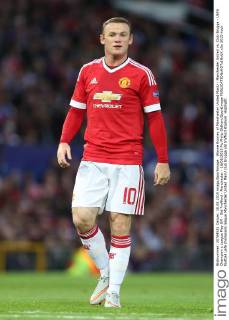 Wayne Rooney of Manchester United ManU - Manchester United vs. Club Brugge - UEFA Champion s League Play Off - Old Trafford - Manchester - 18 08 2015 Pic Philip Oldham SportImage EDITORIAL USE ONLY. No use with unauthorised audio, video, data, fixture lists, club league logos or live services. Online in-match use limited to 120 images, no video emulation. No use in betting, games or single club league player publications.