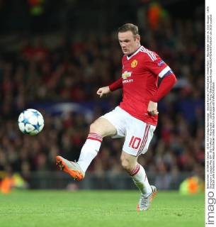 Wayne Rooney of Manchester United ManU - Manchester United vs. Club Brugge - UEFA Champion s League Play Off - Old Trafford - Manchester - 18 08 2015 Pic Philip Oldham SportImage EDITORIAL USE ONLY. No use with unauthorised audio, video, data, fixture lists, club league logos or live services. Online in-match use limited to 120 images, no video emulation. No use in betting, games or single club league player publications.
