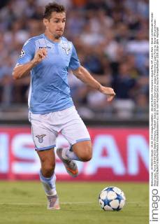 Aktuell Fußball, Champions League Play Off, Lazio Rom - Bayer Leverkusen Miroslav Klose Lazio. Roma 18-08-2015 Stadio Olimpico, Football Calcio 2015 2016 Champions League Preliminary Lazio Rom vs. Bayer 04 Leverkusen AntoxBaldassarre