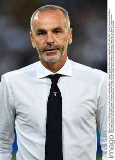 Aktuell Fußball, Champions League Play Off, Lazio Rom - Bayer Leverkusen Stefano PIOLI Lazio Roma 18-08-2015 Stadio Olimpico, Football Calcio 2015 2016 Champions League Preliminary Lazio Rom vs. Bayer 04 Leverkusen andreaxstaccioli
