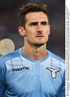 Aktuell Fußball, Champions League Play Off, Lazio Rom - Bayer Leverkusen Miroslav KLOSE Lazio Roma 18-08-2015 Stadio Olimpico, Football Calcio 2015 2016 Champions League Preliminary Lazio Rom vs. Bayer 04 Leverkusen andreaxstaccioli
