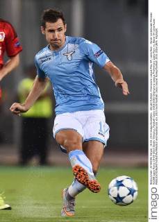 Aktuell Fußball, Champions League Play Off, Lazio Rom - Bayer Leverkusen Miroslav KLOSE Lazio Roma 18-08-2015 Stadio Olimpico, Football Calcio 2015 2016 Champions League Preliminary Lazio Rom vs. Bayer 04 Leverkusen andreaxstaccioli