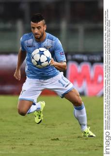 Aktuell Fußball, Champions League Play Off, Lazio Rom - Bayer Leverkusen Felipe ANDERSON Lazio Roma 18-08-2015 Stadio Olimpico, Football Calcio 2015 2016 Champions League Preliminary Lazio Rom vs. Bayer 04 Leverkusen andreaxstaccioli