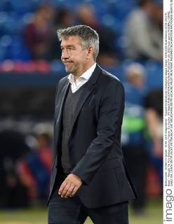 Fussball International Champions League Saison 2015 2016 Qualifikation 19.08.2015 FC Basel - Maccabi Tel Aviv Enttaeuschung Trainer Urs Fischer (FC Basel) 