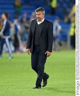Fussball International Champions League Saison 2015 2016 Qualifikation 19.08.2015 FC Basel - Maccabi Tel Aviv Enttaeuschung Trainer Urs Fischer (FC Basel) 