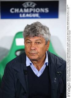 SOCCER - CL play off, Rapid vs Shakhtar VIENNA,AUSTRIA,19.AUG.15 - SOCCER - UEFA Champions League, play off, SK Rapid Wien vs FC Shakhtar Donetsk. Image shows head coach Mircea Lucescu (Donetsk). Keywords: Wien Energie. GEPAxpictures xChristianxOrt