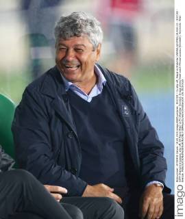 SOCCER - CL play off, Rapid vs Shakhtar VIENNA,AUSTRIA,19.AUG.15 - SOCCER - UEFA Champions League, play off, SK Rapid Wien vs FC Shakhtar Donetsk. Image shows head coach Mircea Lucescu (Donetsk). Keywords: Wien Energie. GEPAxpictures xChristianxOrt