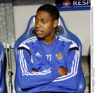 19.08.2015 Basel Schweiz Fussball Herren Champions League Qualifikation Staion St.Jakob Park FC Basel - Maccabi Tel-Aviv FC Bild zeigt Basels Neuzugang Jean-Paul Boetius Einzelbild Foto