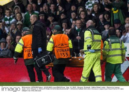 Aug. 19, 2015 - Glasgow, Scotland - Celtics Mikael Lustig - Champions League Quali, Celtic Glasgow vs. Malmö FF - ZUMAb138