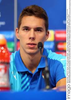 GNK Dinamo press conference PK Pressekonferenz - Zagreb, Croatia 24.08.2015., Zagreb, Croatia - Press conference of GNK Dinamo before qualification Champions League match with KF Skenderbeu. Marko Pjaca  JuricaxGaloic PIXSELL