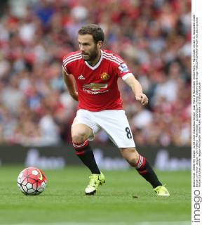 Juan Mata of Manchester United ManU - Manchester United vs. Newcastle United - Barclay s Premier League - Old Trafford - Manchester - 22 08 2015 Pic Philip Oldham SportImage EDITORIAL USE ONLY. No use with unauthorised audio, video, data, fixture lists, club league logos or live services. Online in-match use limited to 120 images, no video emulation. No use in betting, games or single club league player publications.