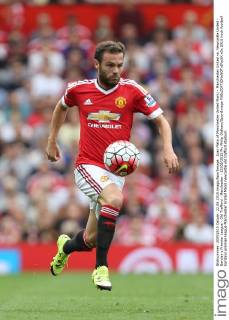 Juan Mata of Manchester United ManU - Manchester United vs. Newcastle United - Barclay s Premier League - Old Trafford - Manchester - 22 08 2015 Pic Philip Oldham SportImage EDITORIAL USE ONLY. No use with unauthorised audio, video, data, fixture lists, club league logos or live services. Online in-match use limited to 120 images, no video emulation. No use in betting, games or single club league player publications.