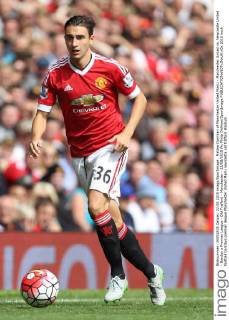 Matteo Darmian of Manchester United ManU - Manchester United vs. Newcastle United - Barclay s Premier League - Old Trafford - Manchester - 22 08 2015 Pic Philip Oldham SportImage EDITORIAL USE ONLY. No use with unauthorised audio, video, data, fixture lists, club league logos or live services. Online in-match use limited to 120 images, no video emulation. No use in betting, games or single club league player publications.