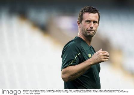 Aug. 24, 2015 - Malmö, Sverige - 150824 Celtics tränare Ronny Deila during practice session of Celtic Glasgow for the UEFA Champions League Playoff Quali 2015 2016 match.  - ZUMAb138