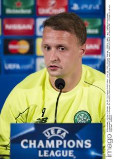 Aug. 24, 2015 - Malmö, Sverige - 150824 Celtics Leigh Griffiths during press conference PK of Celtic Glasgow for the UEFA Champions League Playoff Quali 2015 2016 match. - ZUMAb138