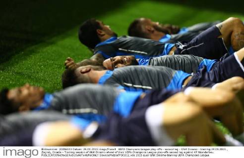 UEFA Champions League play-offs - second leg - GNK Dinamo - training 24.08.2015., Zagreb, Croatia - Training session of GNK Dinamo ahead of their UEFA Champions League play-offs second leg against KF Skenderbeu. SlavkoxMidzor PIXSELL
