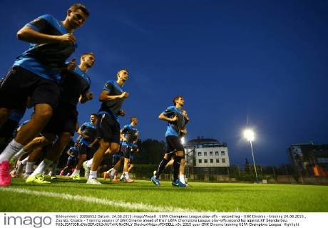 UEFA Champions League play-offs - second leg - GNK Dinamo - training 24.08.2015., Zagreb, Croatia - Training session of GNK Dinamo ahead of their UEFA Champions League play-offs second leg against KF Skenderbeu.  SlavkoxMidzor PIXSELL
