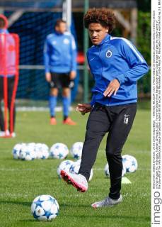 - BRUGGE, BELGIUM: Club s Felipe Gedoz Da Conceicao pictured during a training session of Club Brugge KV, in Brugge, Tuesday 25 August 2015. Tomorrow Belgian first league soccer team Club Brugge will play the return game of the play-offs of the Uefa Champions League competition against British soccer club Manchester United ManU FC. Manchester United won the first leg 3-1. BRUNOxFAHY  x04686763x