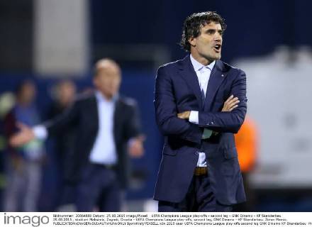 UEFA Champions League play-offs - second leg - GNK Dinamo - KF Skenderbeu 25.08.2015., stadium Maksimir, Zagreb, Croatia - UEFA Champions League play-offs, second leg, GNK Dinamo - KF Skenderbeu. Zoran Mamic. IgorxKralj PIXSELL