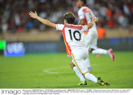 BERNARDO SILVA (asm) - COLERE - Champions League Quali, AS Monaco vs. Valencia CF - 25 08 2015 FEP Panoramic 