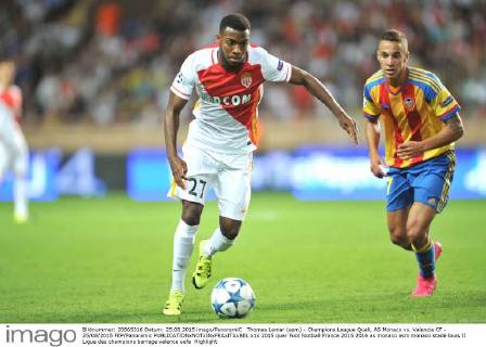 Thomas Lemar (asm) - Champions League Quali, AS Monaco vs. Valencia CF - 25 08 2015 FEP Panoramic 