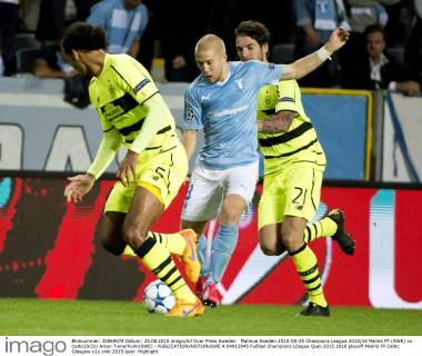Malmoe Sweden 2015-08-25 Champions League 2015 16 Malmö FF (SWE) vs Celtic(SCO) Anton Tinnerholm(SWE) -  4.04913945