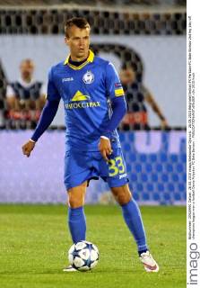 26.08.2015 Belgrade(Serbia) FK Partizan-FC Bate Borisov 2nd leg play off champions league men s football Denis Polyakov FC Bate Borisov :