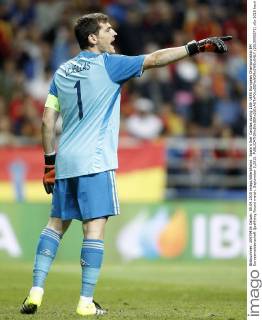 Spain s Iker Casillas during 15th UEFA European Championship EM Europameisterschaft Qualifying Round match. September 5,2015. (2015090572)