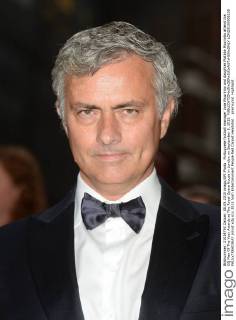 Portuguese football manager Jose Mourinho and daughter Matilde Mourinho attend the GQ Men Of The Year Awards at The Royal Opera House in London on September 8, 2015.  LON20150908238 PAULxTREADWAY