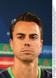 Torwart Diego Benaglio (VfL Wolfsburg) - Champions League Gruppe B Saison 2015-2016 Pressekonferenz VfL Wolfsburg vs. ZSKA Moskau in der Volkswagen Arena in Wolfsburg - Portrait,Deutschland, Fussball, Mann,Männer,14.09.2015