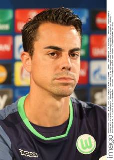 Torwart Diego Benaglio (VfL Wolfsburg) - Champions League Gruppe B Saison 2015-2016 Pressekonferenz VfL Wolfsburg vs. ZSKA Moskau in der Volkswagen Arena in Wolfsburg - Portrait,Deutschland, Fussball, Mann,Männer,14.09.2015