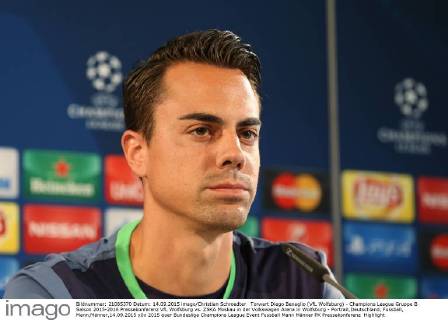 Torwart Diego Benaglio (VfL Wolfsburg) - Champions League Gruppe B Saison 2015-2016 Pressekonferenz VfL Wolfsburg vs. ZSKA Moskau in der Volkswagen Arena in Wolfsburg - Portrait,Deutschland, Fussball, Mann,Männer,14.09.2015
