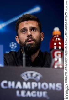 Sept. 14, 2015 - Paris, Frankreich - Thiago Motta - Champions League, Pressekonferenz Paris Saint Germain PSG  - ZUMAb138