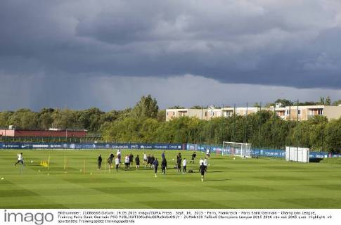 Sept. 14, 2015 - Paris, Frankreich - Paris Saint Germain - Champions League, Training Paris Saint Germain PSG  - ZUMAb138