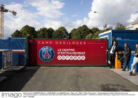 Sept. 14, 2015 - Paris, Frankreich - Trainingszentrum Saint-Germain-En-Laye - Champions League, Training Paris Saint Germain PSG  - ZUMAb138