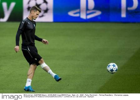 Sept. 14, 2015 - Paris, Frankreich - Markus Rosenberg - Champions League, Training Malmö FF  - ZUMAb138