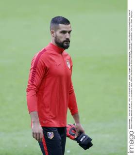 Aktuell Fußball, Champions League, Training Atletico Madrid in Istanbul Moya. Atletico Madrid training session in Istanbul. In this picture, Moya. xBEATRIZxGUZMANx 