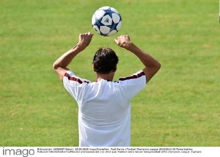 Rudi Garcia Football Champions League 2015 2016 AS Roma training andreaxstaccioli