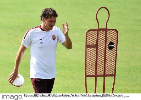 Rudi Garcia Football Champions League 2015 2016 AS Roma training andreaxstaccioli