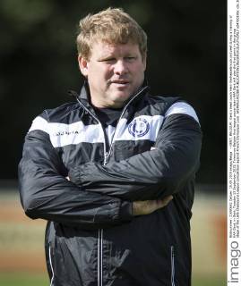 - GENT, BELGIUM: Gent s head coach Hein Vanhaezebrouck pictured during a training of KAA Gent, in Gent, Tuesday 15 September 2015. Tomorrow Belgian first league soccer team KAA Gent will play the first game in the group stage of the Uefa Champions League competition against French Olympique Lyon. JASPERxJACOBS  x04700190x